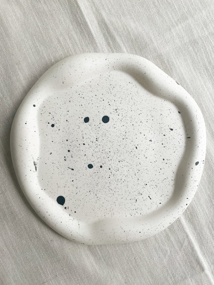 Round Abstract Tray