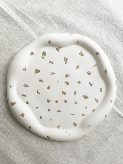 Round Abstract Tray