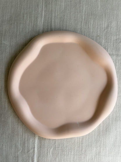 Round Abstract Tray