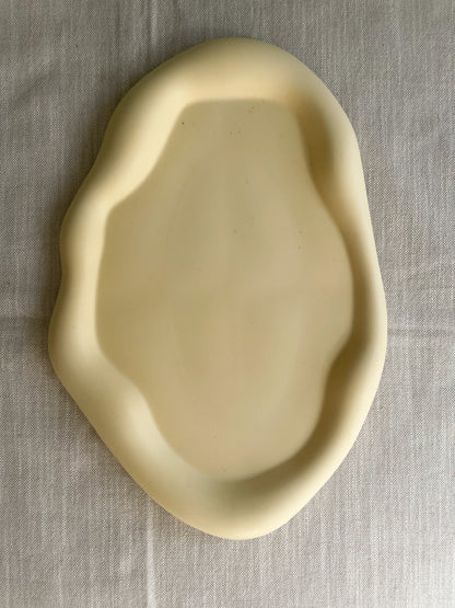 Oval Abstract Tray