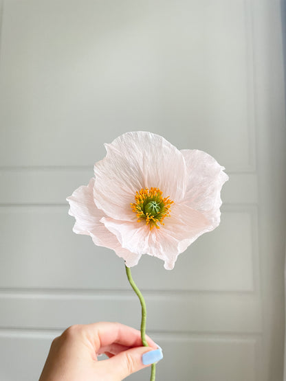 Poppies Paper Flower