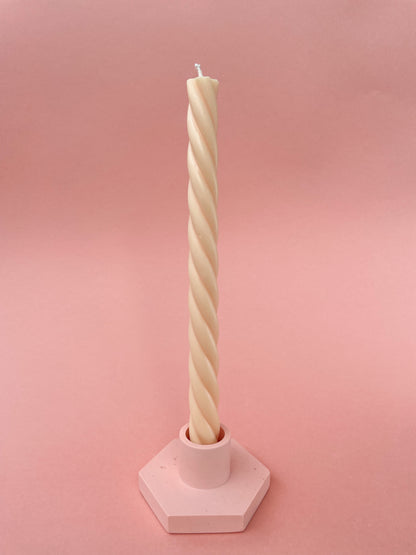 Taper Candle Twisted